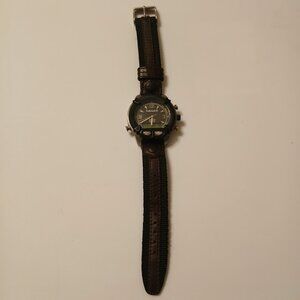 Vintage Timberland Men's LCD/Analog WR 50M Indiglo Chronograph‎ Alarm Watch